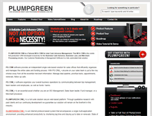 Tablet Screenshot of plumpgreen.com